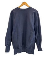 チャンピオン Champion 90s～ ヴィンテージ vintage 刺繍タグ リバースウィーブ REVERSE WEAVE US古着 カレッジプリント ラバー ひび割れ XL スウェット ネイビー LLサイズ 101MT-4947