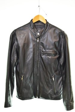 ショット SCHOTT シングルライダース ジャケット レザージャケット ブルゾン ジャケット ブラック Mサイズ 103MT-3248