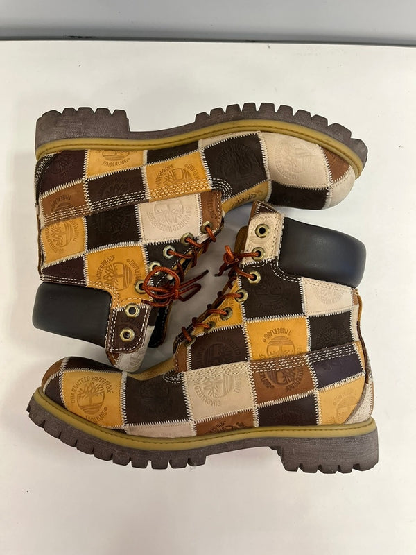 ティンバーランド Timberland 限定2000足 パッチワーク プレミアムブーツ 茶 26026 メンズ靴 ブーツ その他 ベージュ 27cm 101sh-2412