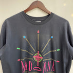 【曜日割引対象外】 ヴィンテージ vintage 90's マドンナ Madonna Hanes T-shirt USA製 Tシャツ ブラック Lサイズ 201MT-3828 VB