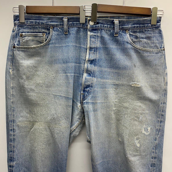【曜日割引対象外】 リーバイス Levi's 70's 501 66前期 W43 USA製 ボタン裏6 デニム ブルー 201MB-853 VB