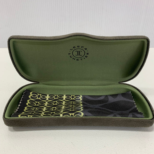 【中古】レスカ ルネティエ Lesca LUNETIER PICA サングラス べっ甲柄 44-26  眼鏡・サングラス 眼鏡 ブラウン 201goods-618