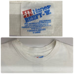 【曜日割引対象外】 ヴィンテージ vintage 90's NINE INCH NAILS "The Downward Spiral halo eight " Hanes USA製 Tシャツ ホワイト XLサイズ 201MT-4491 VB