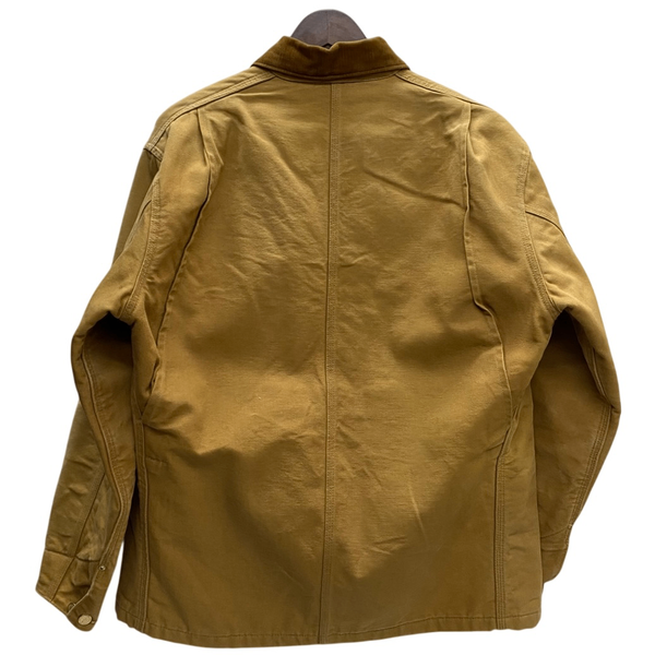 【曜日割引対象外】 カーハート Carhartt 80's 100周年 DUCK CHORE COAT チョアコート USA製 ジャケット ベージュ 201MT-4048 VB