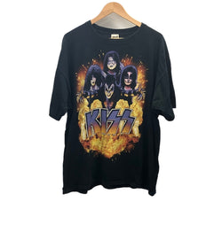 バンドTシャツ BAND-T 00s 00's anvil KISS alive! Rock The Nation 2004 World Tour T-Shirt 2XL Tシャツ ブラック 3Lサイズ 101MT-2732