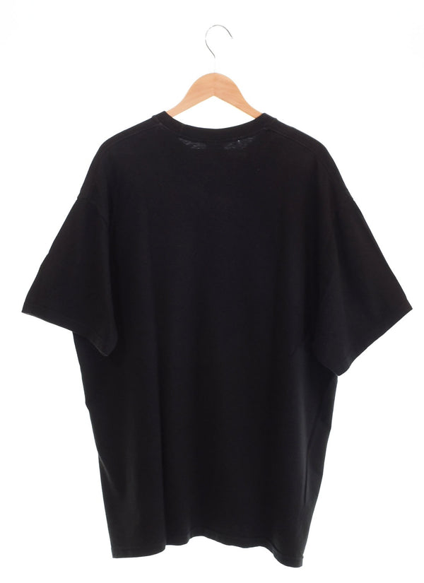 シュプリーム SUPREME 19AW Queen Tee クイーンTシャツ トランプ柄 ビッグロゴ XL Tシャツ ブラック 103MT-2726