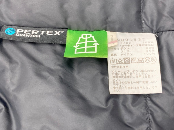 ザノースフェイス THE NORTH FACE Mountain Down Jacket マウンテン ダウン ジャケット PERTEX GORE-TEX 黄 ND91837 ジャケット ロゴ イエロー Lサイズ 104MT-1381