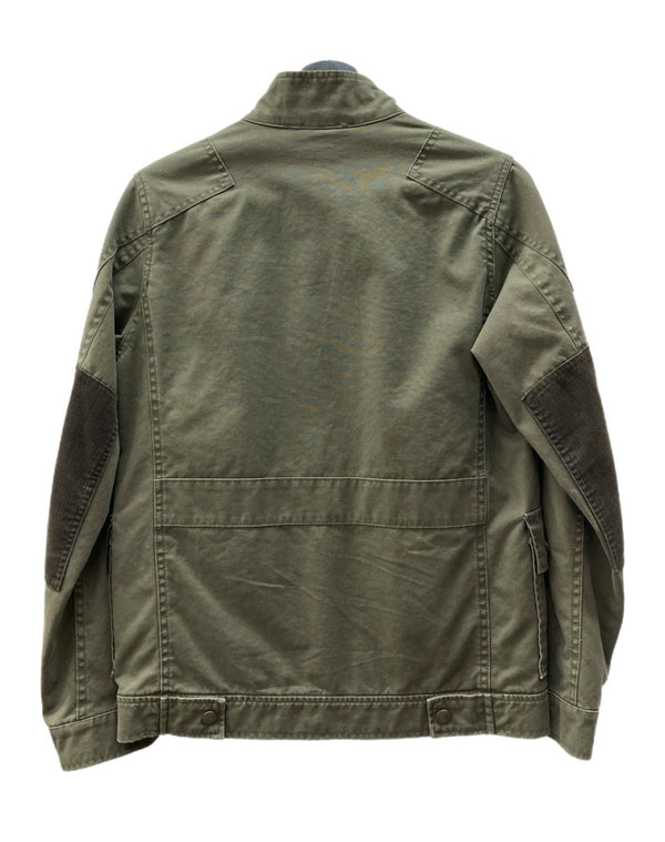 ダブルタップス WTAPS M-3 MILITARY JACKET ミリタリー ジャケット ダブルジップ エルボーパッチ ROKUDENASHI アウター 緑 102GWDT-JKM06 ジャケット ロゴ カーキ Sサイズ 104MT-1781