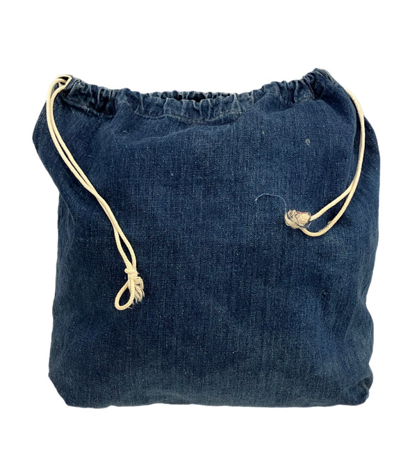 ミリタリー MILITARY 40's 40年代 US ARMY 米軍 デニム ランドリーバッグ 縦落ち バラックバッグ VINTAGE ヴィンテージ バッグ メンズバッグ その他 ブルー 101bag-202