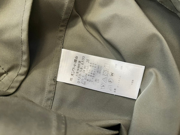 ニジュウサンク 23区 ライトアウター フード付き ブルゾン 7031233 ジャケット カーキ サイズ38 101LT-163