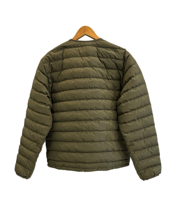 ダントン DANTON ダウンジャケット インナーダウン 中綿 オリーブ 緑 KW12-111-02 XL ジャケット カーキ 101MT-5256