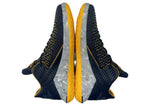 ナイキ NIKE 17年製 AIR JORDAN 32 LOW PF MICHIGAN エア ジョーダン ミシガン AJ32 カレッジ シューズ 黄 紺 AH3347-405 メンズ靴 スニーカー ネイビー 29cm 104S-901