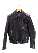 ネオン NEON  LEATHER GARMENT シドジャン レザージャケット 黒 36 ジャケット ブラック 103MT-1367