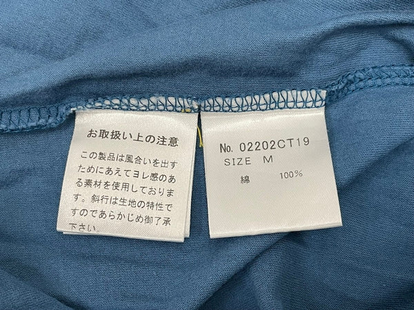 ヒステリックグラマー HYSTERIC GLAMOUR 20SS HOTTER THAN HELL TEE 02202CT19 M Tシャツ ブルー Mサイズ 601MT-21