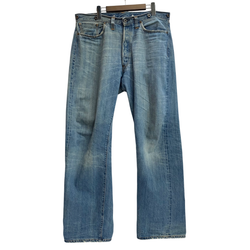 【曜日割引対象外】 リーバイス Levi's 00's 201 20's復刻 W38 USA製 バレンシア工場 555 青耳 20201-0128 デニム ブルー W38 L36サイズ 201MB-1212 VB
