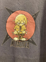 バンド band 90s 99 ヴィンテージ Vintage メタリカ METALLICA バンドTシャツ   Tシャツ グレー 101MT-3188