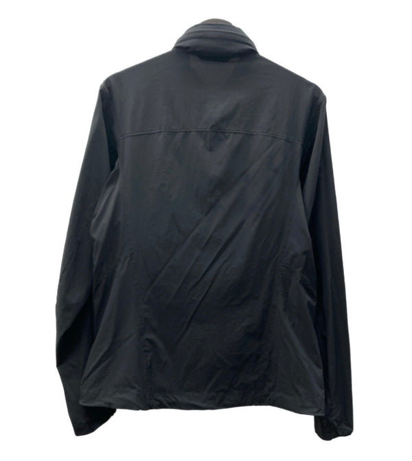 アークテリクス ARC’TERYX Nodin Jacket ノディン ジャケット ジップアップ フード ナイロンジャケット 黒 18917-127663 ジャケット ロゴ ブラック Sサイズ 104MT-745