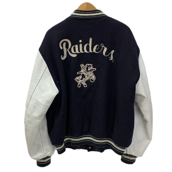 バトウィン BUTWIN スタジャン ジャケット ネイビー Lサイズ 201MT-4372