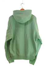 ステューシー STUSSY stitch label hoodie ステッチラベルフーディー パーカ グリーン LLサイズ 103MT-3421