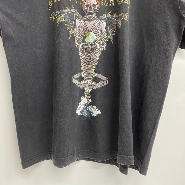 【曜日割引対象外】 ヴィンテージ vintage 90's メタリカ METALLICA PUSHEAD KING NOTHING GIANT Tシャツ ブラック 201MT-3932 VB