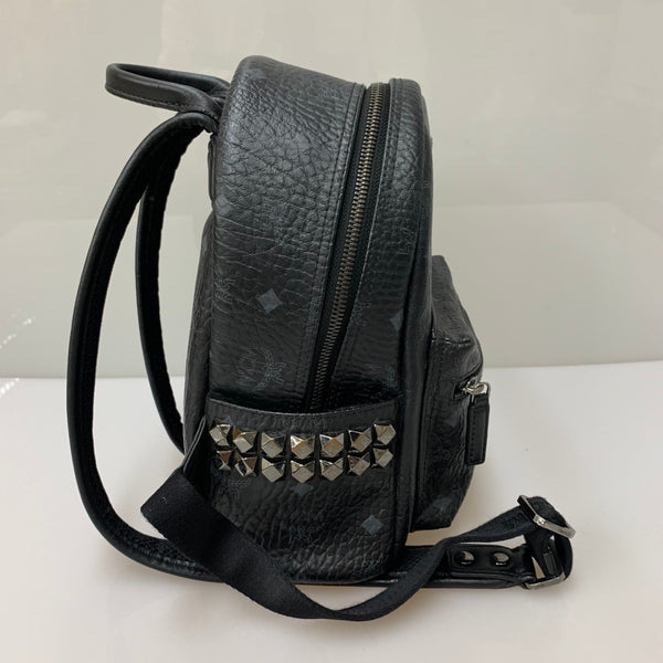 エムシーエム MCM スターク ミニリュック ヴィセトス柄 バッグ レディースバッグ バックパック・リュック ブラック Sサイズ 201goods-791