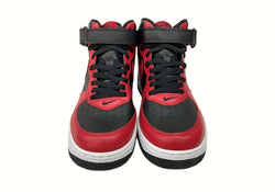 ナイキ NIKE 04年製 AIR FORCE 1 MID VARSITY RED エア フォース ミッド バーシティ レッド AF1 シューズ 赤 黒 306352-063 メンズ靴 スニーカー レッド 28cm 104S-661