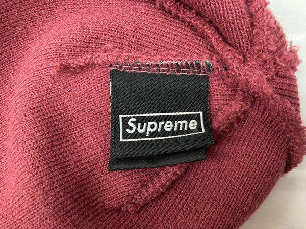 シュプリーム SUPREME BOX LOGO BEANIE ボックス ロゴ ビーニー New Era ニット帽 キャップ 帽子 バーガンディ 赤 帽子 メンズ帽子 ニット帽 ロゴ レッド 104H-64