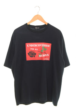 アンダーカバー UNDERCOVER UnderCoverism 23ss グラフィック U11C4812 2 Tシャツ ブラック 103MT-2712