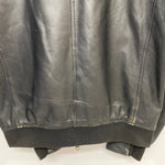 フレッドペリー FRED PERRY ラムレザーブルゾンジャケット ジャケット ブラック Mサイズ 201MT-4346