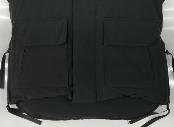 カナダグース CANADA GOOSE MAITLAND PARKA メイトランド パーカー フード ダウン ダブルジップ アウトドア アウター ジャケット 黒 4550M ジャケット ロゴ ブラック Sサイズ 104MT-2137