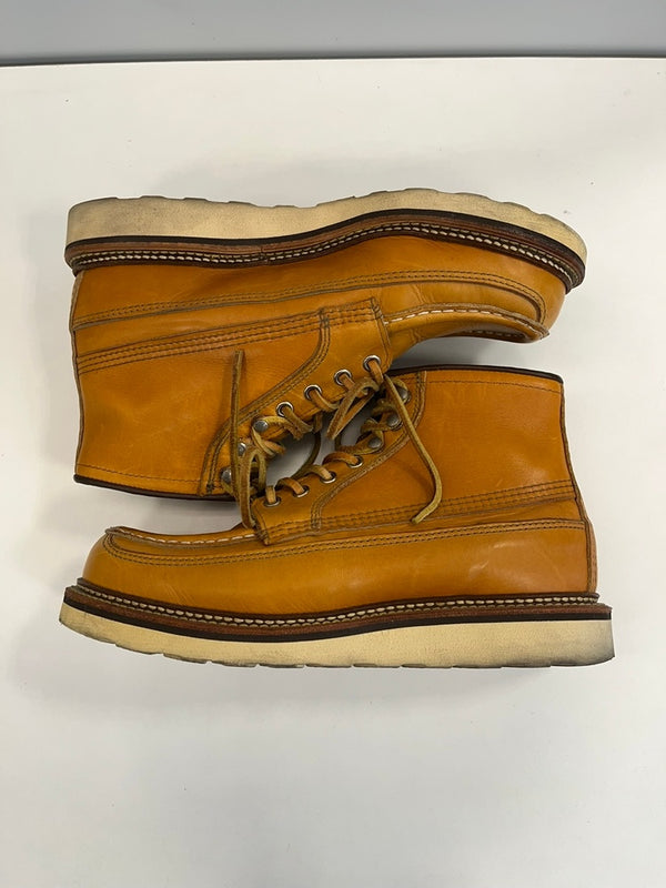 レッドウィング RED WING カヌーモック アイリッシュセッター レースアップ ブーツ ゴールドラセット 9850 メンズ靴 ブーツ ワーク ベージュ 7 1/2 E 101sh-2070