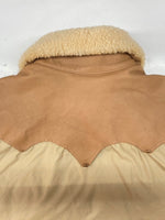 ロッキーマウンテンフェザーベッド Rocky Mountain Featherbed RM CHRISTY JACKET クリスティ ジャケット ダウン ダブルジップ 襟ボア 切替え アウター 薄茶 450-472-22 サイズ 36 ジャケット 無地 ベージュ 104MT-1443