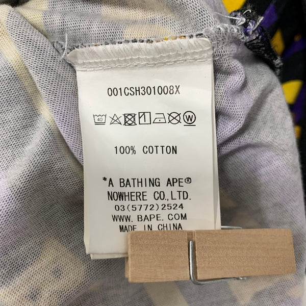 アベイシングエイプ A BATHING APE 001CSH301008X ノースリーブ マルチカラー Lサイズ 201MT-4814