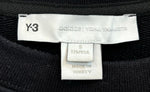 ワイスリー Y-3 スクエア ロゴ クルースウェットシャツ SQUARE LOGO CREW SWEATSHIRT HB3324 スウェット ブラック Sサイズ 201MT-2950