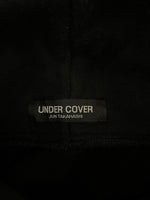 アンダーカバー UNDERCOVER HUMAN CONTROL SYSTEM プリントパーカー フーディ 黒 UAY9802-01 サイズ5 パーカ ブラック 101MT-4164