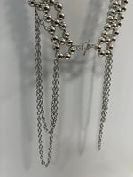 ハレ HARE クロスデザインハーネス シルバーカラー ボールチェーン メタル サイズ：FREE レディースジュエリー・アクセサリー その他 シルバー 101G-217