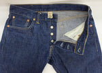 【曜日割引対象外】 ダブルアールエル RRL LOW STRAIGHT ONCE WASHED JEAN USA製 セルビッチ R144RB03 デニム ブルー 29×30サイズ 201MB-926 VB