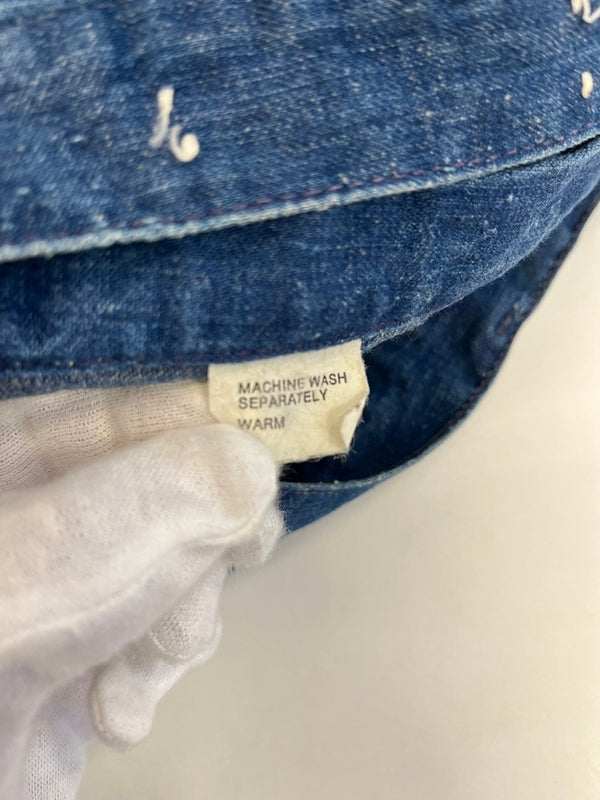 ヴィンテージ vintage 70s 70's 70年代 SWEET ORR セーラーパンツ SCOVILLジップ フレアデニム フレアパンツ ボトムスその他 ブルー 101MB-738