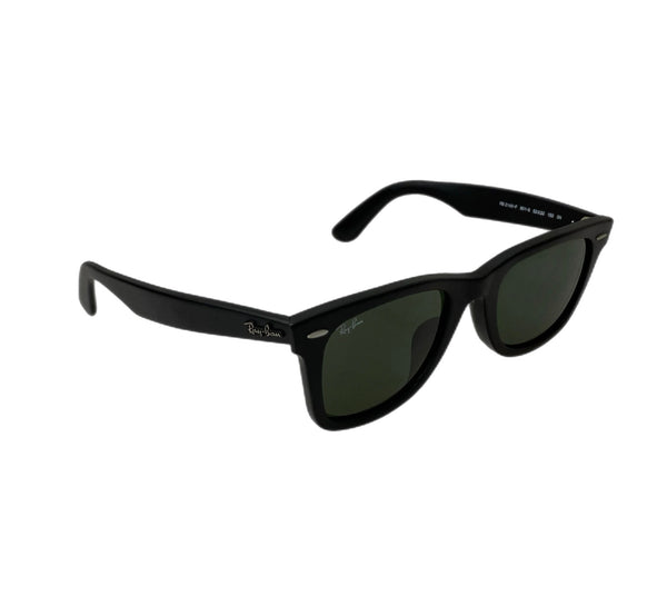 【中古】レイバン Ray-Ban ウェイファーラー WAYFARER RB2140F 901S 眼鏡・サングラス サングラス ブラック 201goods-482