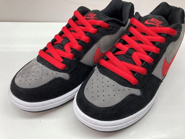 ナイキ NIKE 25年製 SB PAUL RODRIGUEZ ZOOM AIR LOW ポール ロドリゲス ズーム エア ロー P-ROD シューズ 灰 赤 黒 IM7147-001 メンズ靴 スニーカー ブラック 26cm 104S-1029
