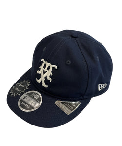 セントマイケル SAINT MICHAEL SAINT Mxxxxxx ニューエラ NEWERA Retro Crown 9FIFTY MX Cap NAVY 紺 刺繍 帽子 メンズ帽子 キャップ ネイビー 101hat-190
