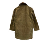 バブアー BARBOUR 90's 90年代 3ワラント BORDER ボーダー ワックス コットン オイルドジャケット コート VINTAGE ヴィンテージ A200 C36 ジャケット カーキ 101MT-5337