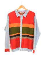 ティー TTT_MSW 22AW Border Knit Cardigan/ ボーダーカーディガン TTT-2022AW-KT01 カーディガン マルチカラー Lサイズ 103MT-2305