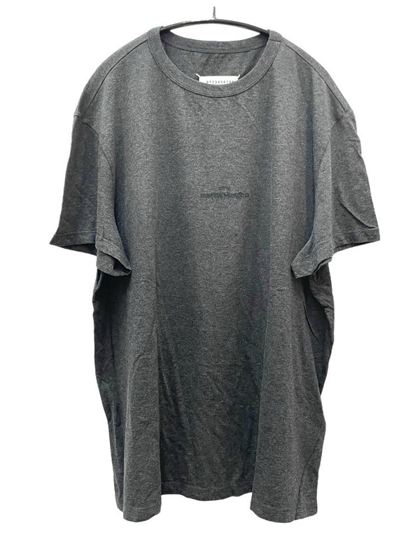 メゾン マルジェラ Maison Margiela 22SS 反転 ディストーテッドロゴ TEE S50GC0659 54 Tシャツ グレー 601MT-47