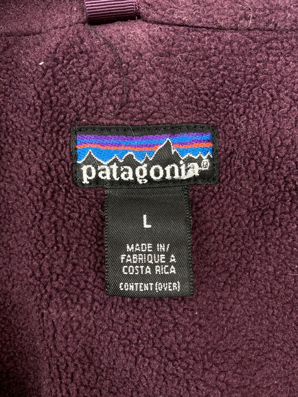 パタゴニア Patagonia SHELLED SYNCHILLA JACKET シェルド シンチラ ジャケット ジップアップ アウトドア フリース 紺 ジャケット ロゴ ネイビー Lサイズ 104MT-1858
