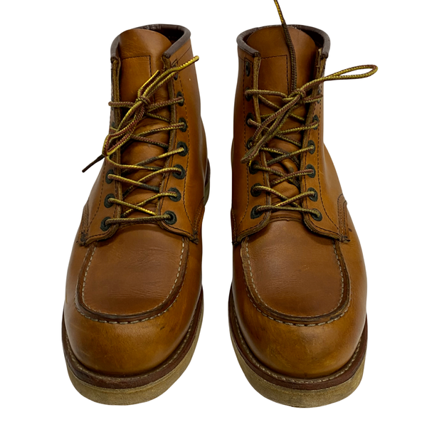 【曜日割引対象外】 レッドウィング RED WING 6-inch Classic Moc 875 メンズ靴 ブーツ ワーク ブラウン 27.5cmサイズ 201-shoes1501 VB