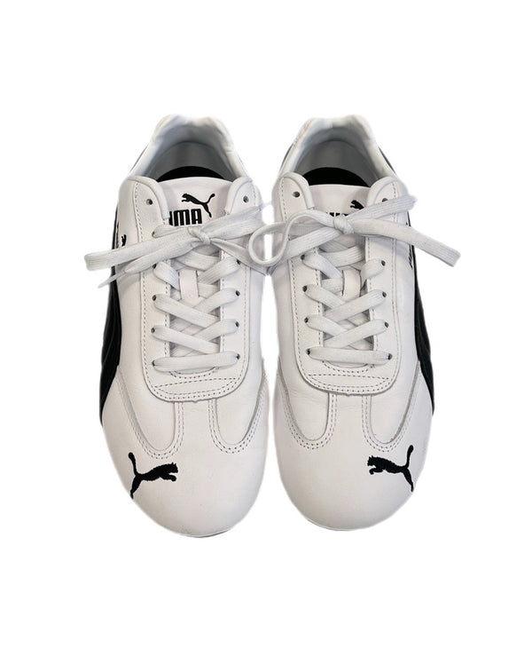 プーマ PUMA SPEEDCAT LTH スピードキャット レザー 白 401603-02 メンズ靴 スニーカー ホワイト 27.5cm 101sh-2266