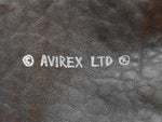 アヴィレックス AVIREX 90s 50周年 A-2 フライトジャケット レザーブルゾン 90's ノルマンディー ジャケット ブラウン SSサイズ 103MT-3107