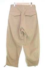 シュタイン Stein OVER TROUSERS リネン カーゴ パンツ ST. 368 ボトムスその他 ブラウン Sサイズ 103MB-657