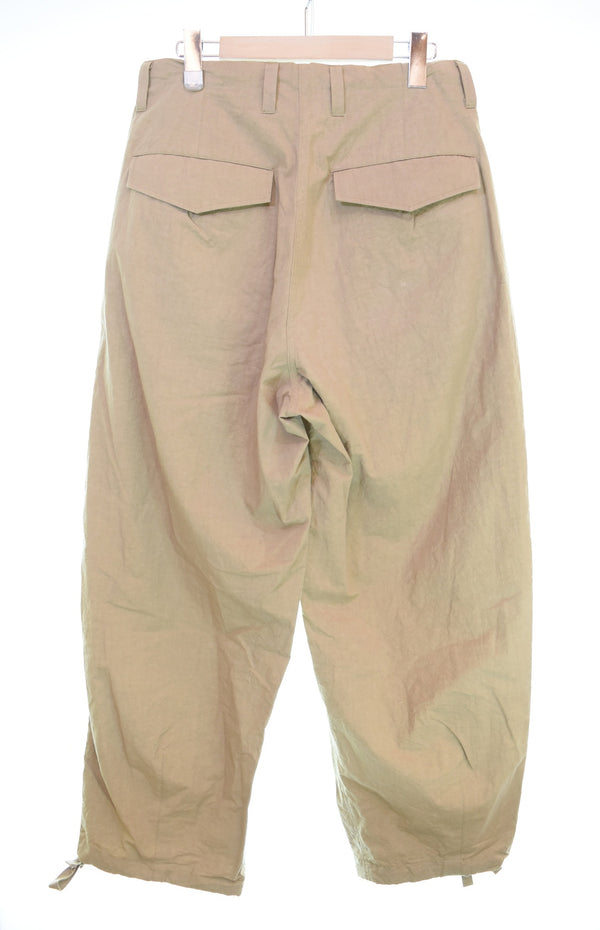 シュタイン Stein OVER TROUSERS リネン カーゴ パンツ ST. 368 ボトムスその他 ブラウン Sサイズ 103MB-657